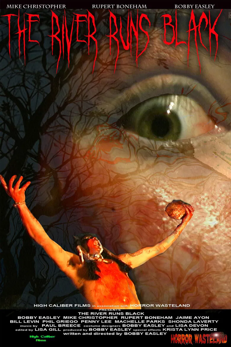 The River Runs Black poster background