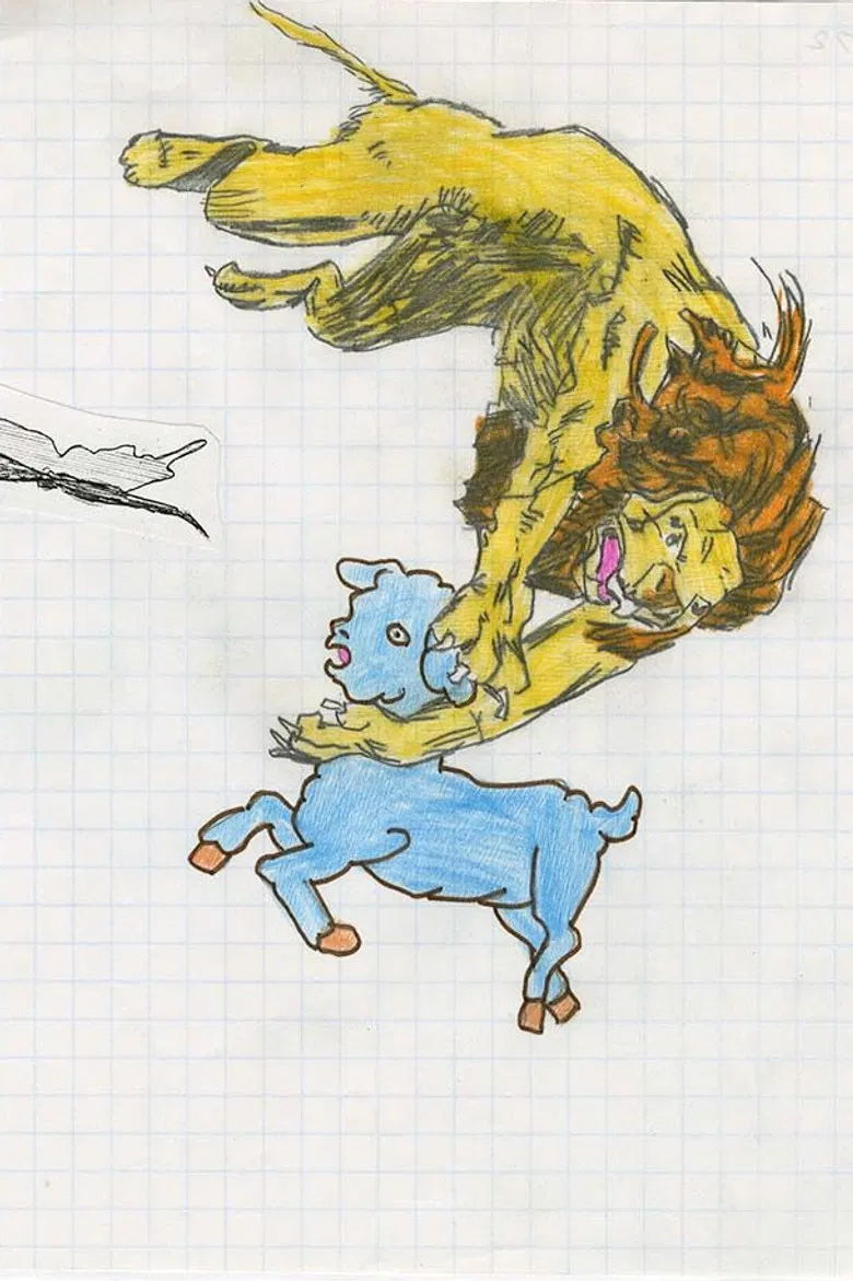 The Devil Lives in Hollywood poster background