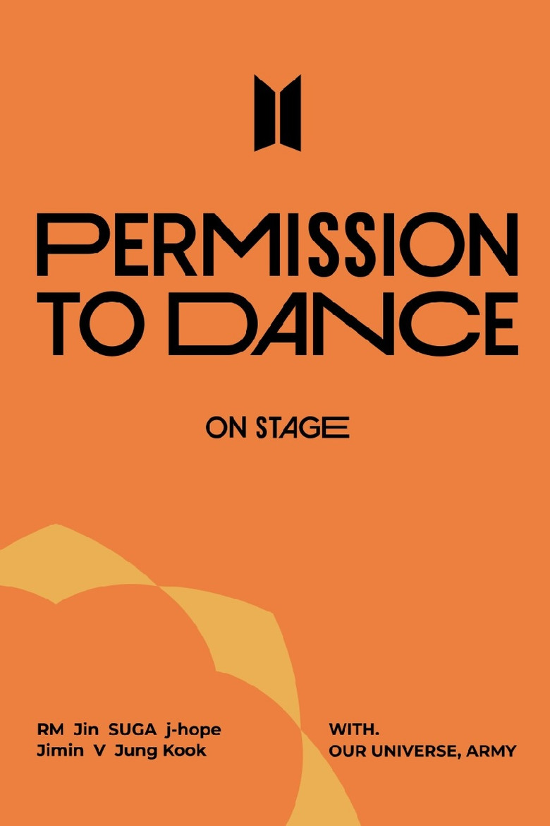 PERMISSION TO DANCE ON STAGE in THE US poster background