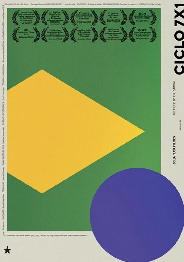 Ciclo 7x1 poster background