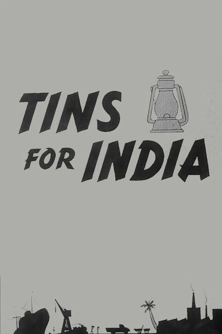 Tins for India poster background
