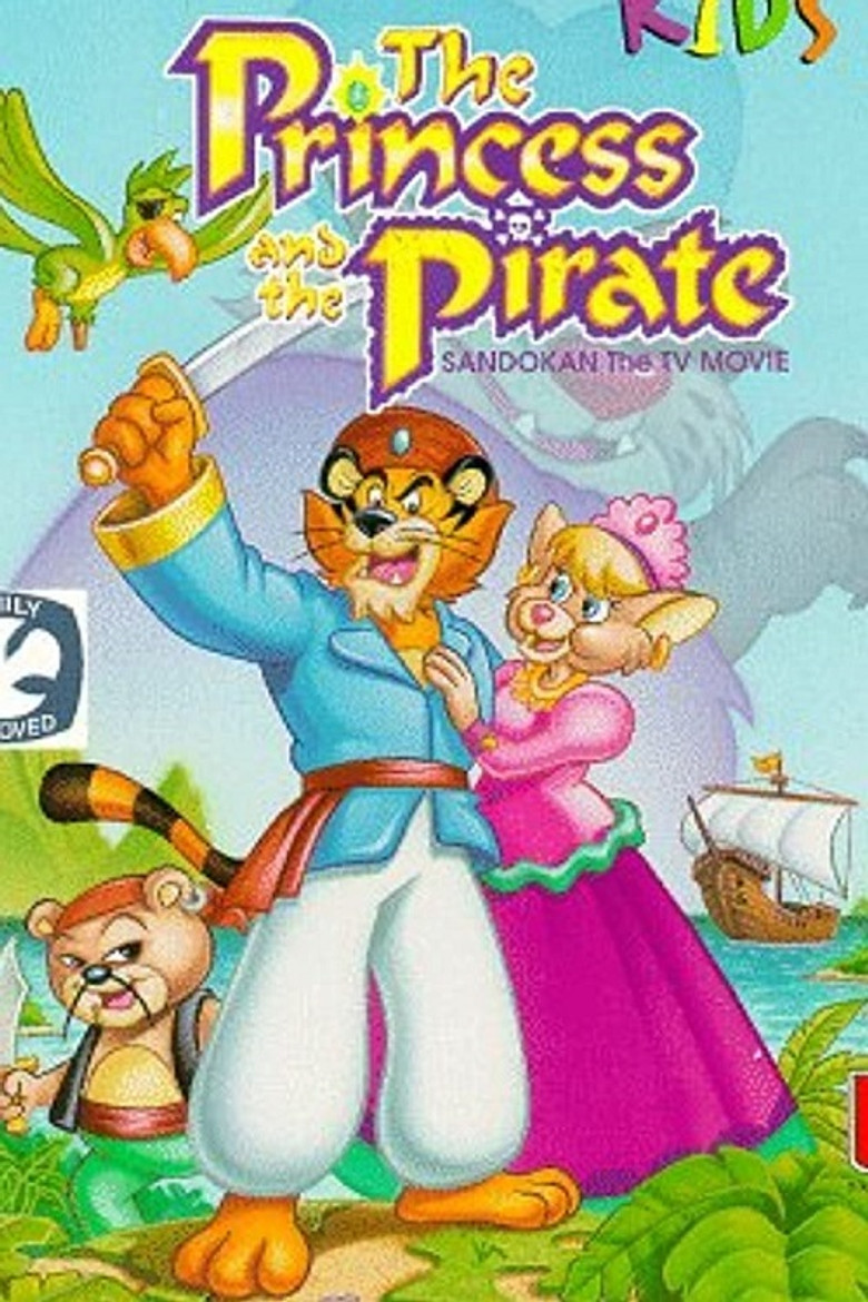 The Princess and the Pirate: Sandokan the TV Movie poster background