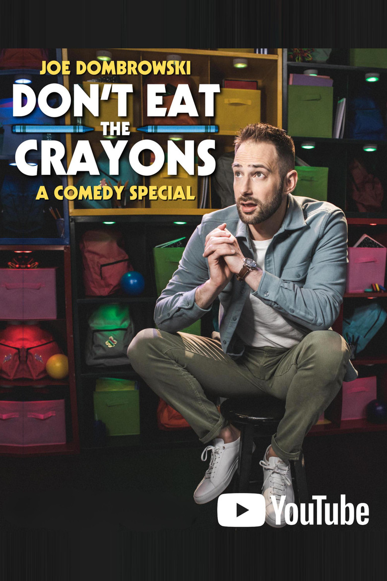 Joe Dombrowski: Don't Eat the Crayons poster background