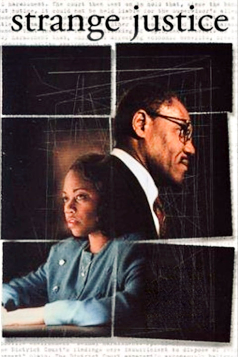 Strange Justice poster background
