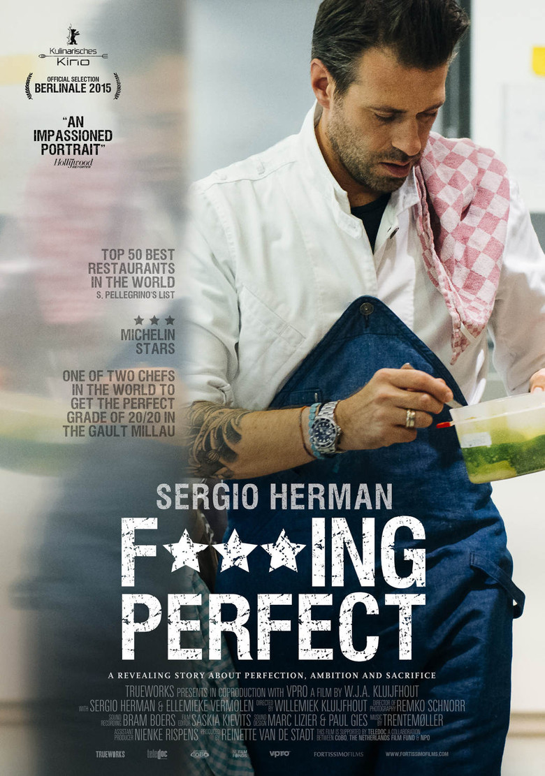 Sergio Herman, Fucking Perfect poster background