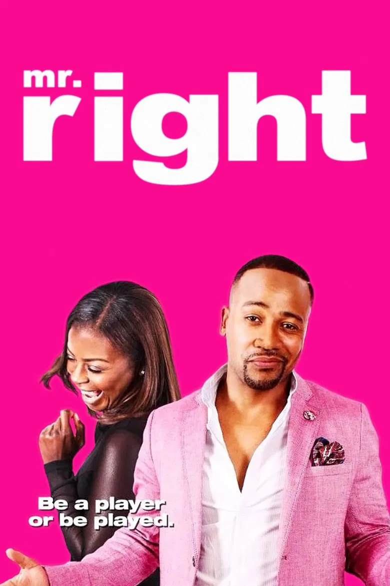 Mr. Right poster background