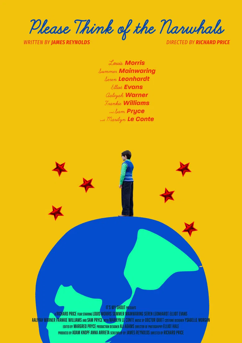 Please Think of the Narwhals poster background