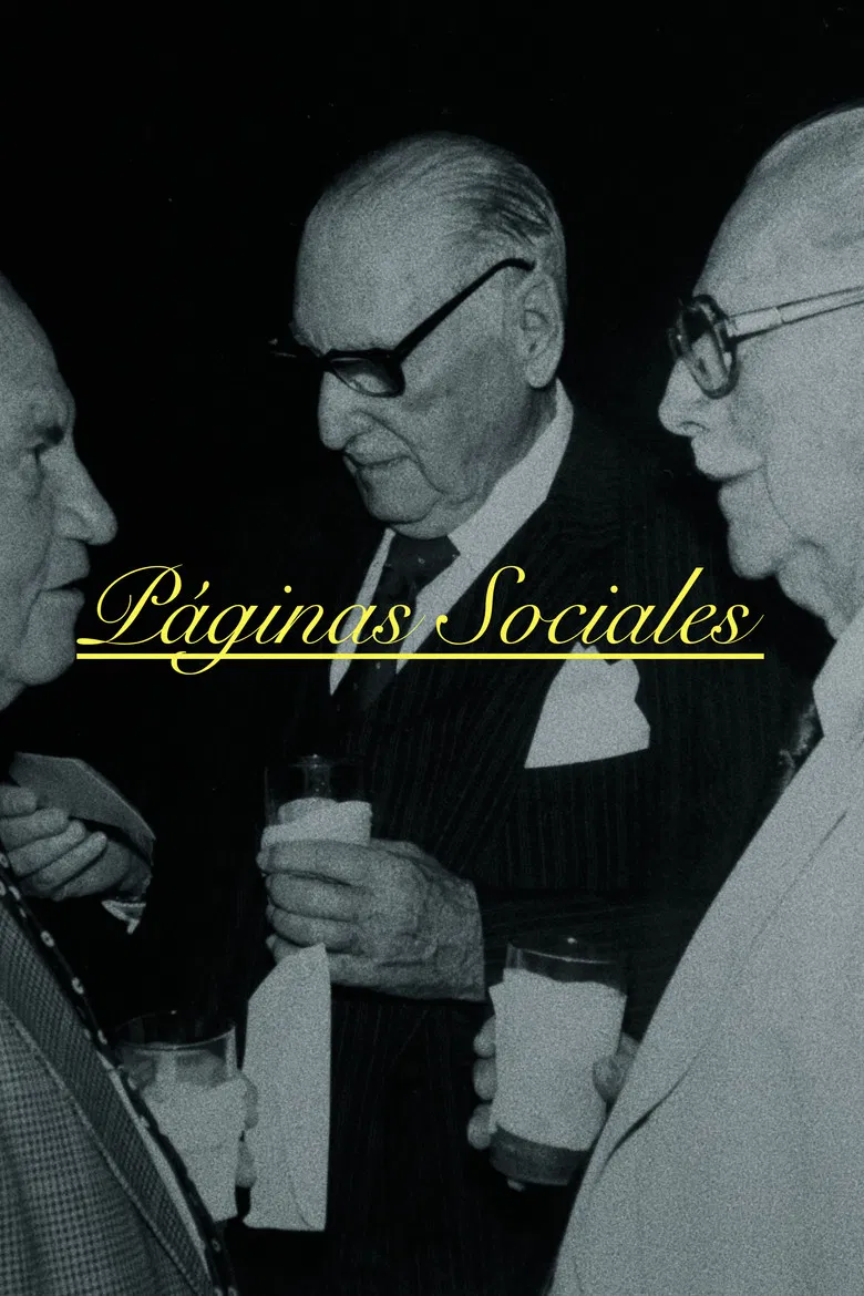 Society Pages poster background