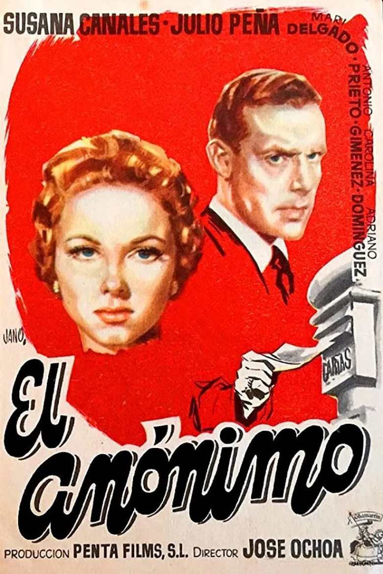 El anónimo poster background