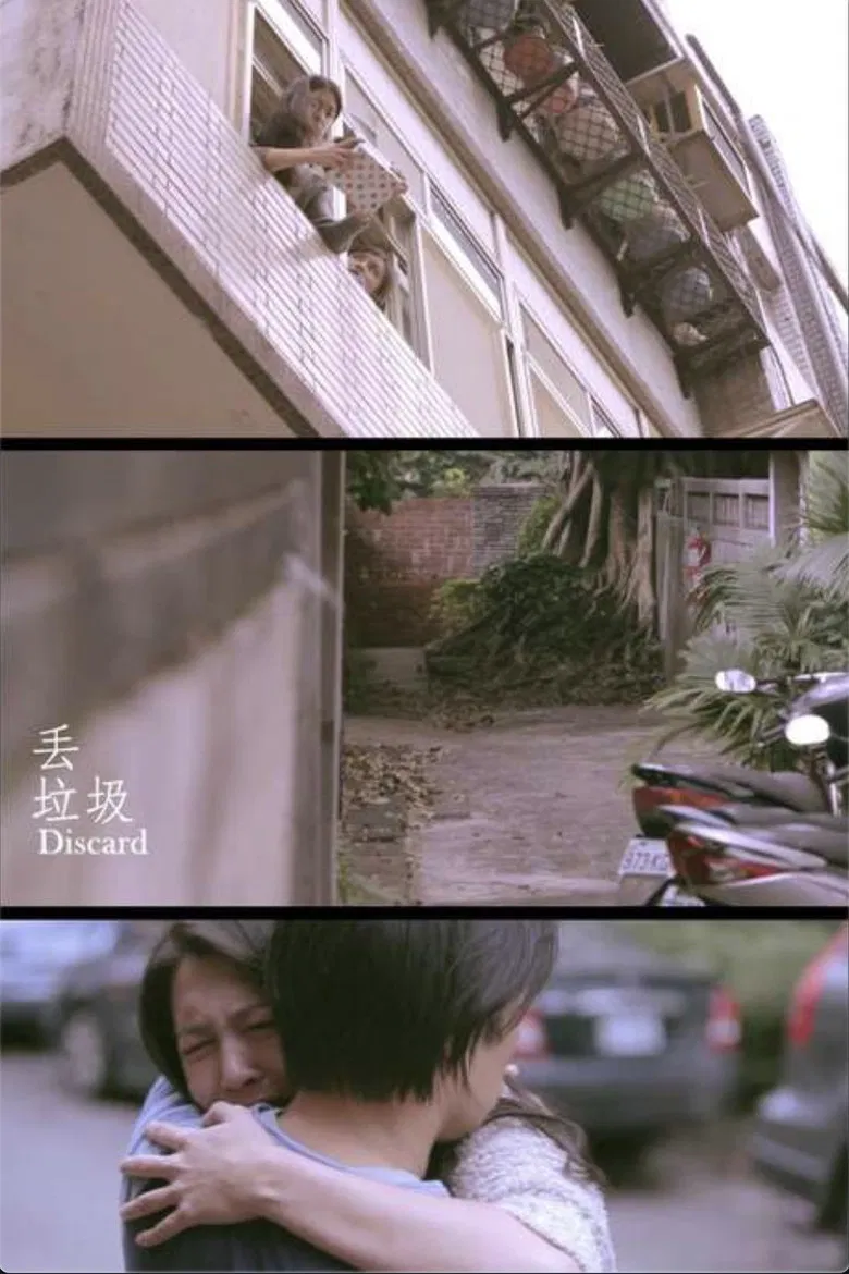 Discard poster background