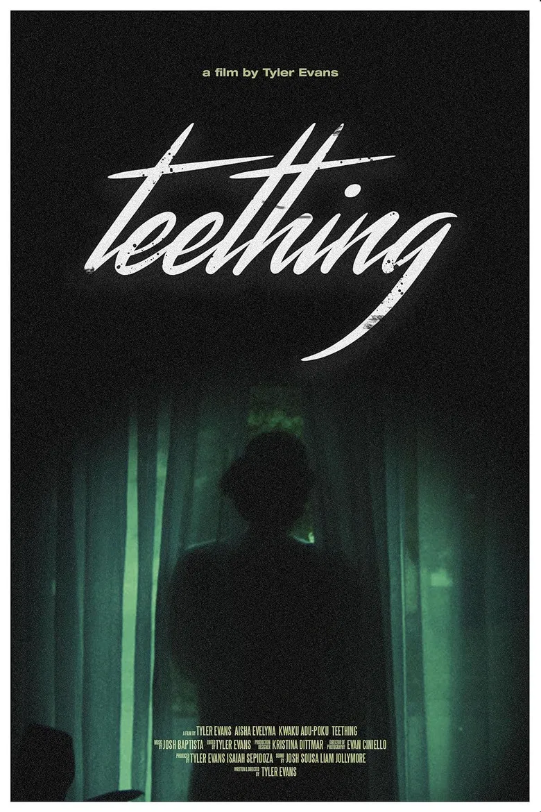 Teething poster background