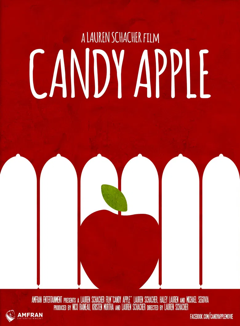 Candy Apple poster background