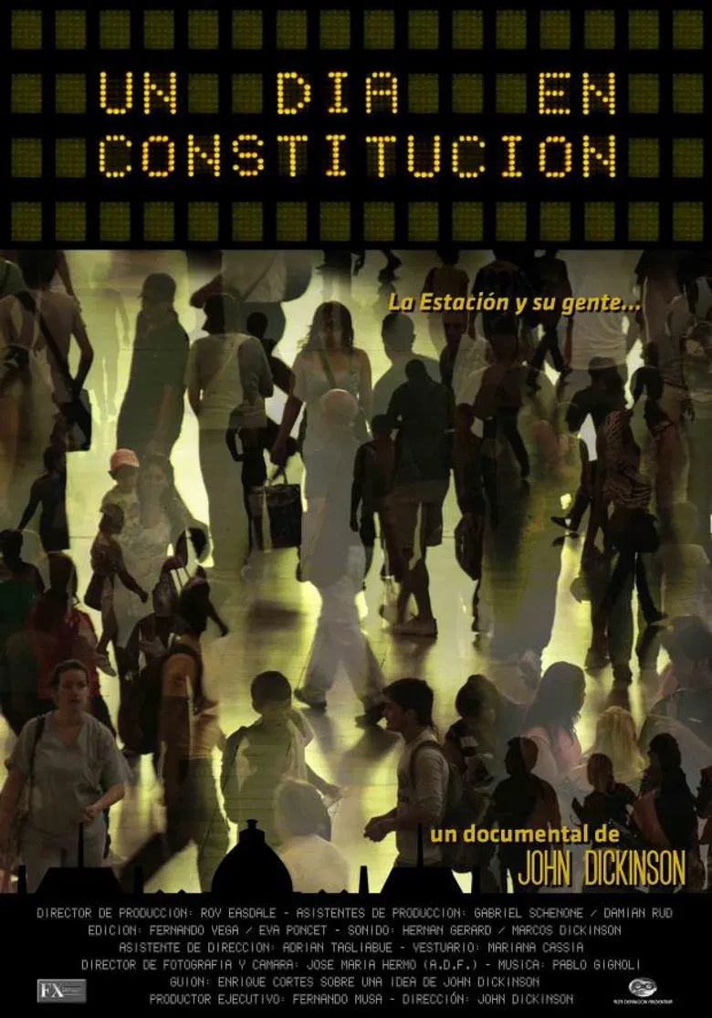 A day in Constitución poster background