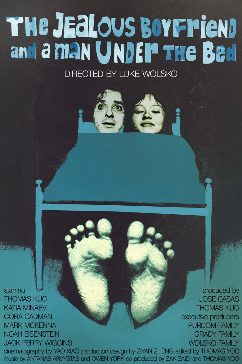 The Jealous Boyfriend and a Man Under the Bed poster background