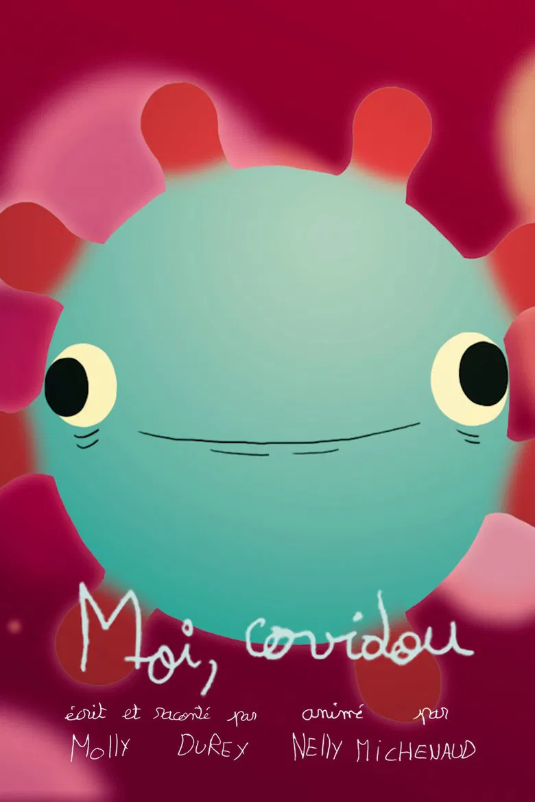 Moi, Covidou poster background