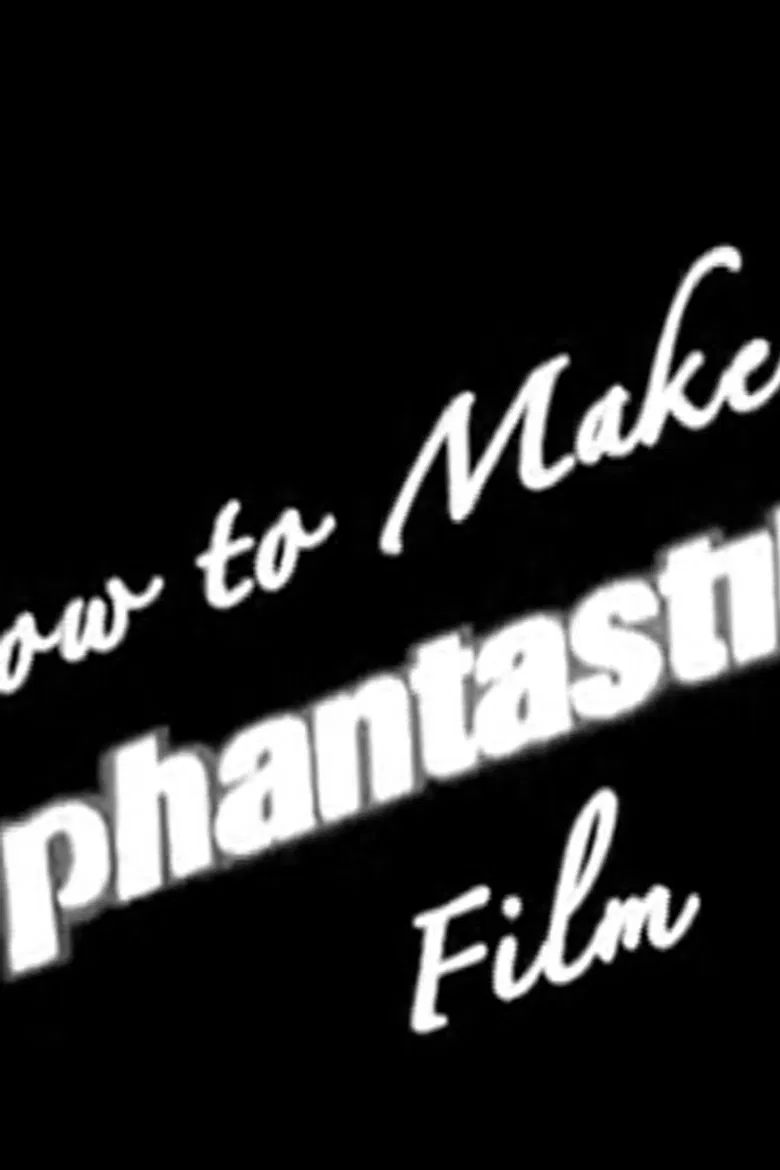 How to Make a Phantastik Film poster background