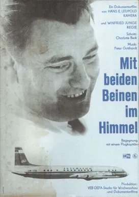 Mit beiden Beinen im Himmel - Begegnung mit einem Flugkapitän poster background
