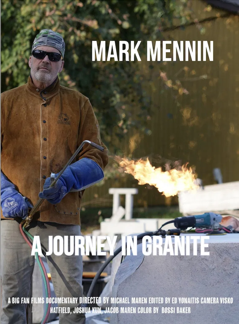 Mark Mennin: A Journey in Granite poster background