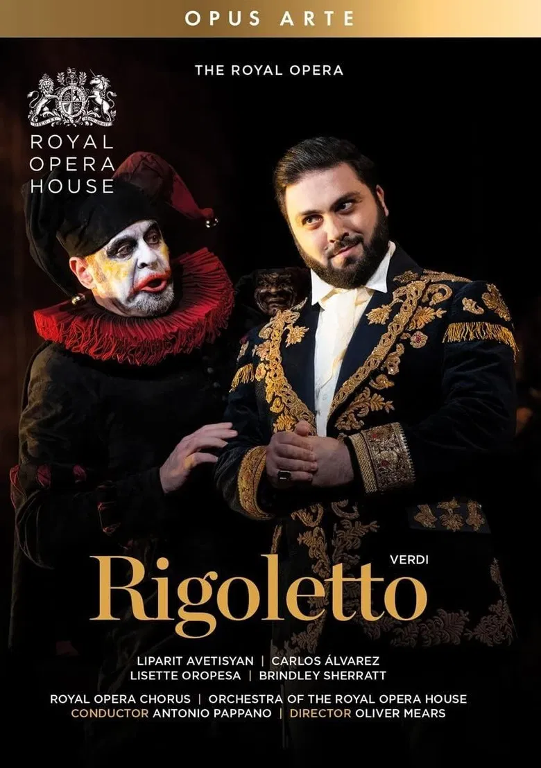 Rigoletto - ROH poster background