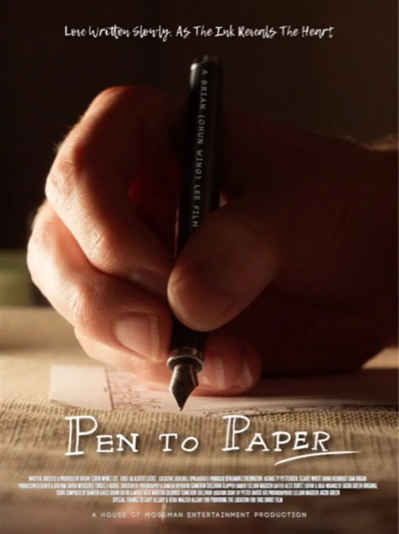 Pen to Paper poster background