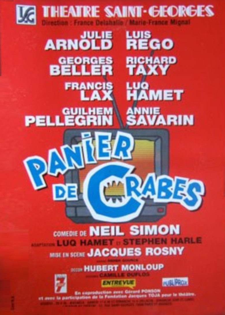 Panier de crabes poster background