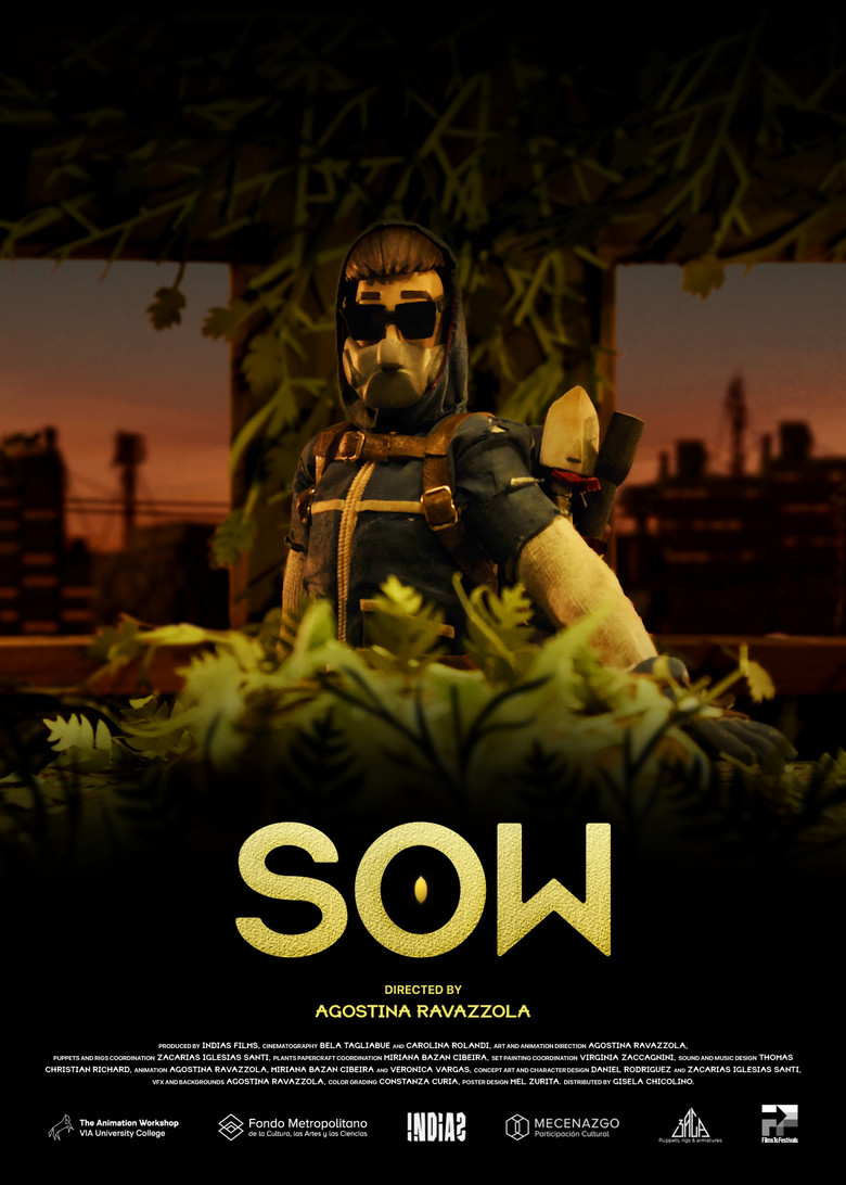 Sow poster background