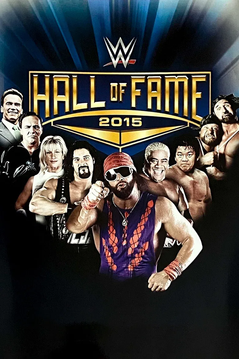 WWE Hall of Fame 2015 poster background