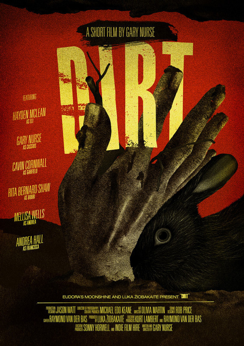 Dirt poster background