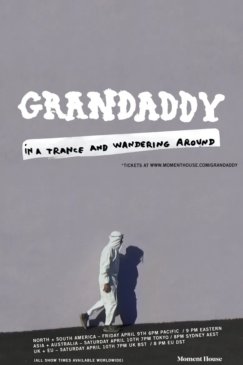 Grandaddy: In a Trance and Wandering Around poster background