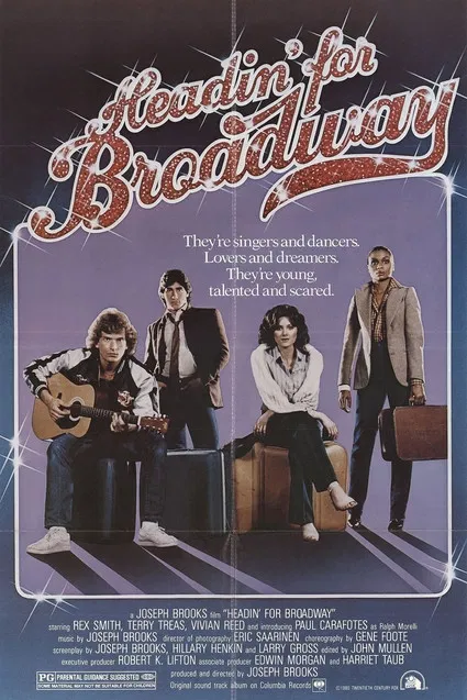 Headin' for Broadway poster background