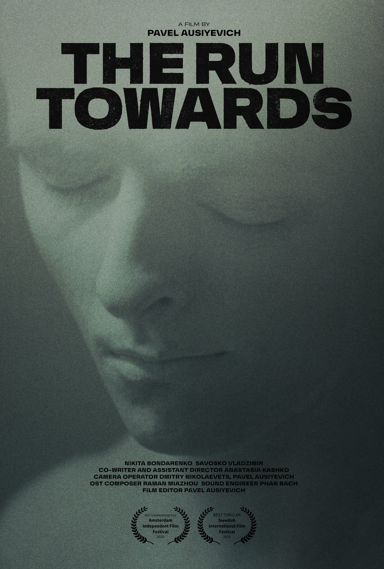 The Run Towards poster background