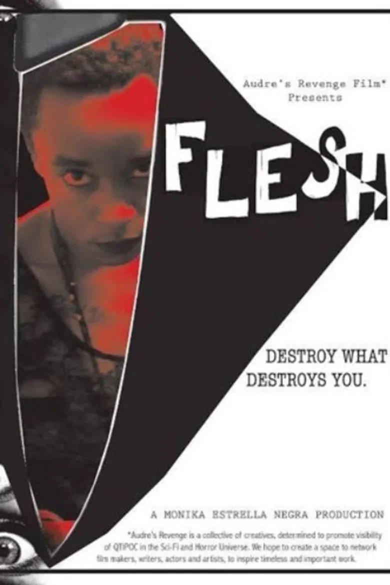 Flesh poster background