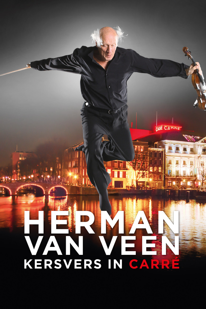 Herman van Veen - Kersvers in Carré poster background