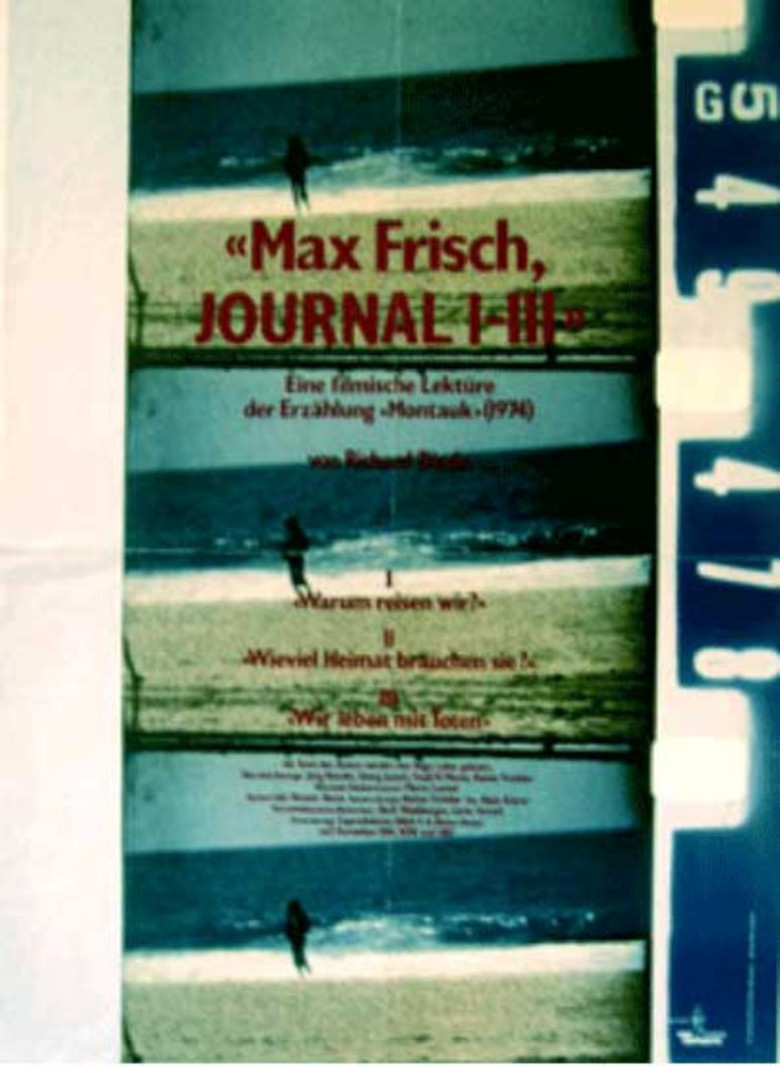 Max Frisch, Journal I-III poster background
