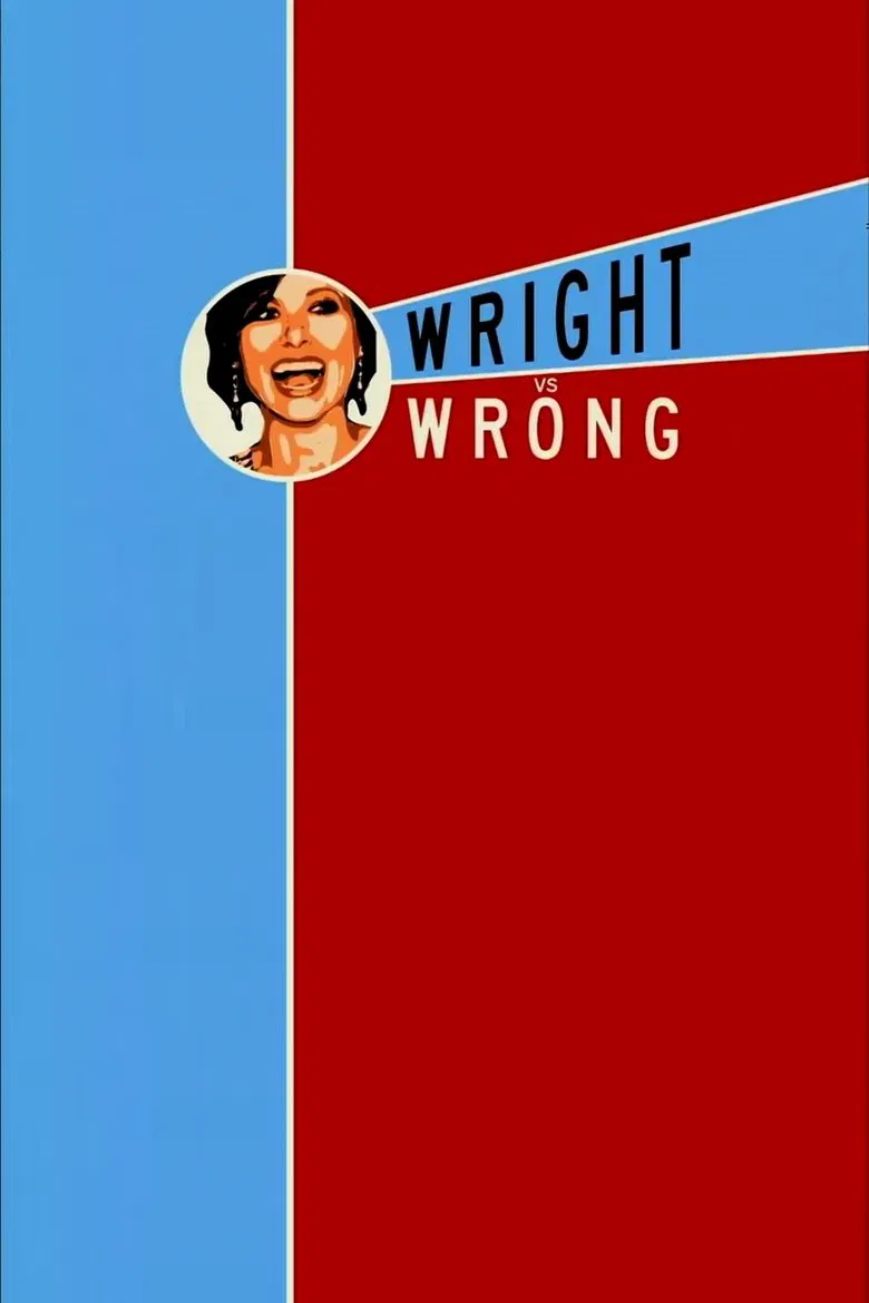 Wright vs. Wrong poster background