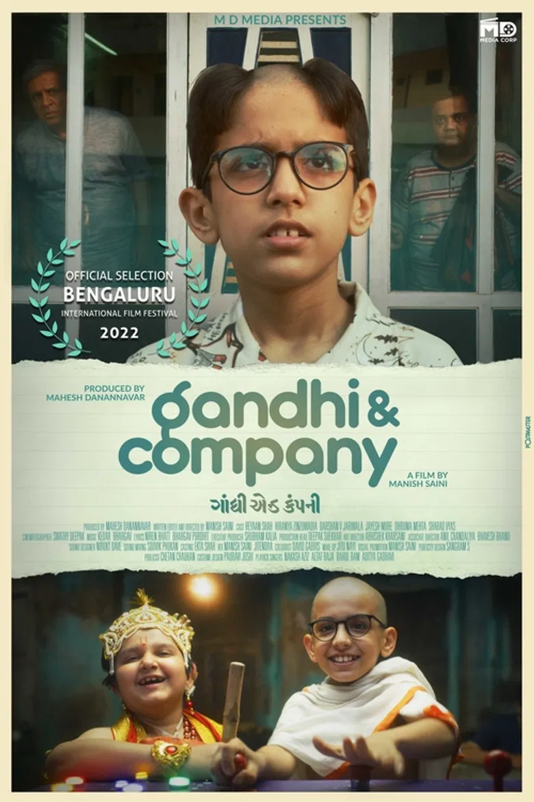 Gandhi & Co. poster background
