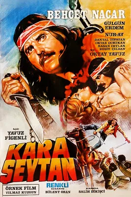 Black Satan poster background