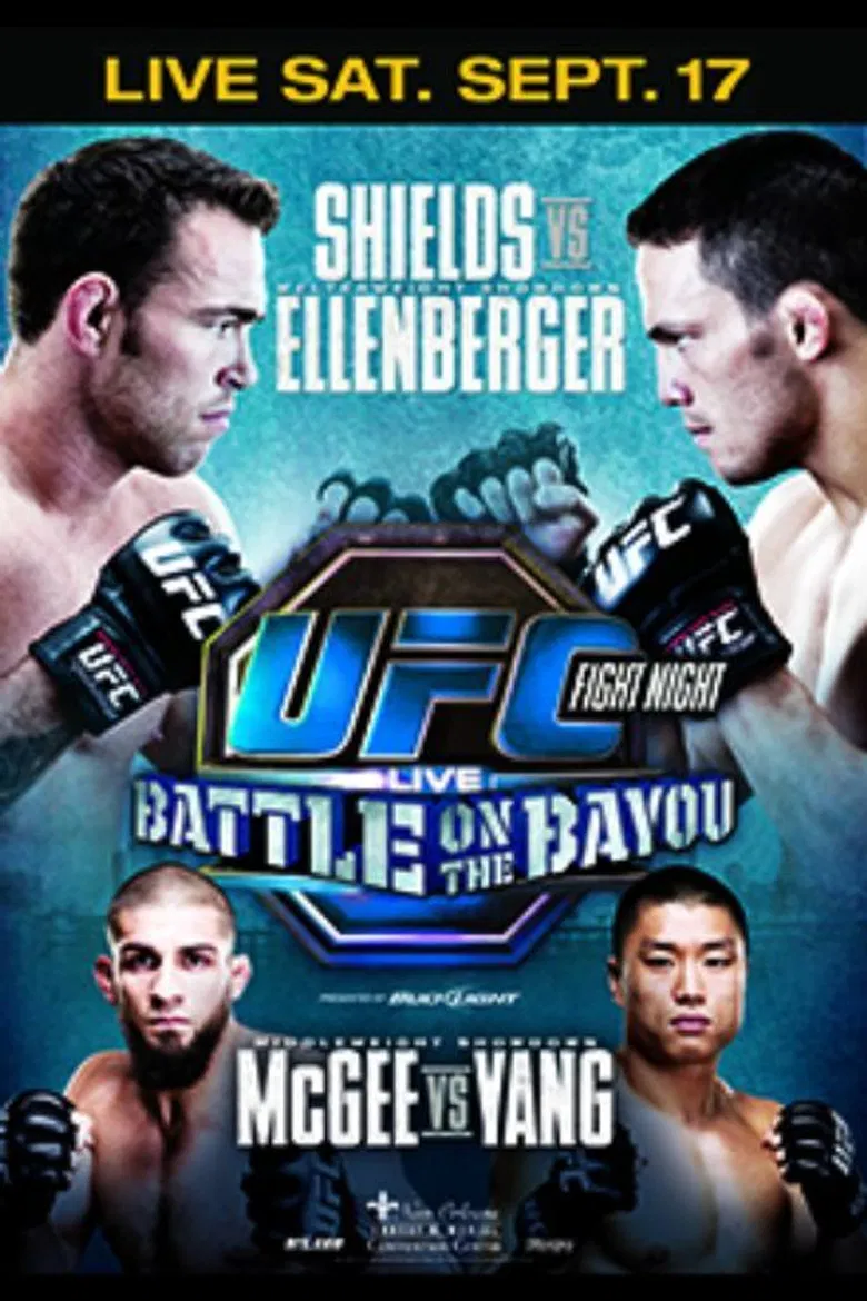 UFC Fight Night 25: Shields vs. Ellenberger poster background