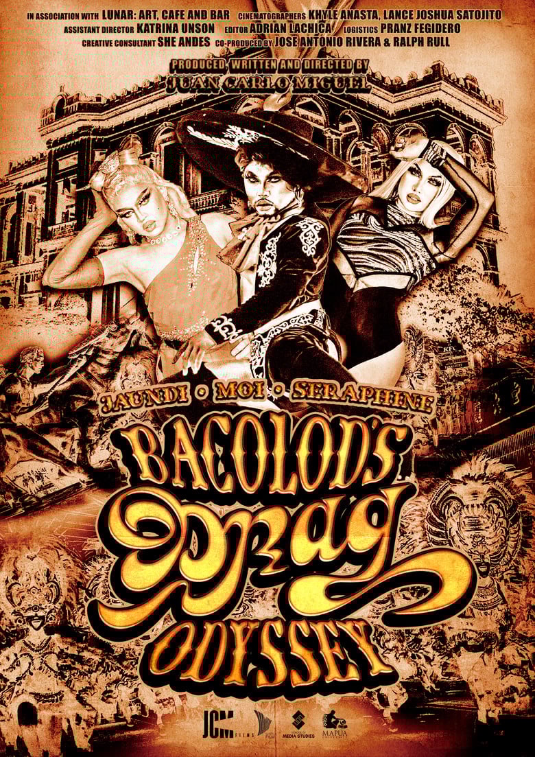 Bacolod's Drag Odyssey poster background