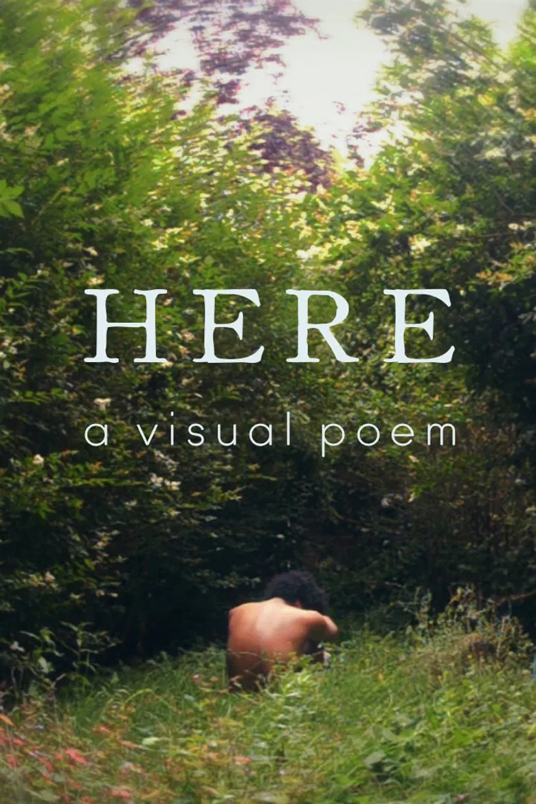 Here: A Visual Poem poster background