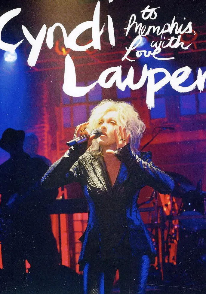 Cyndi Lauper: To Memphis With Love poster background