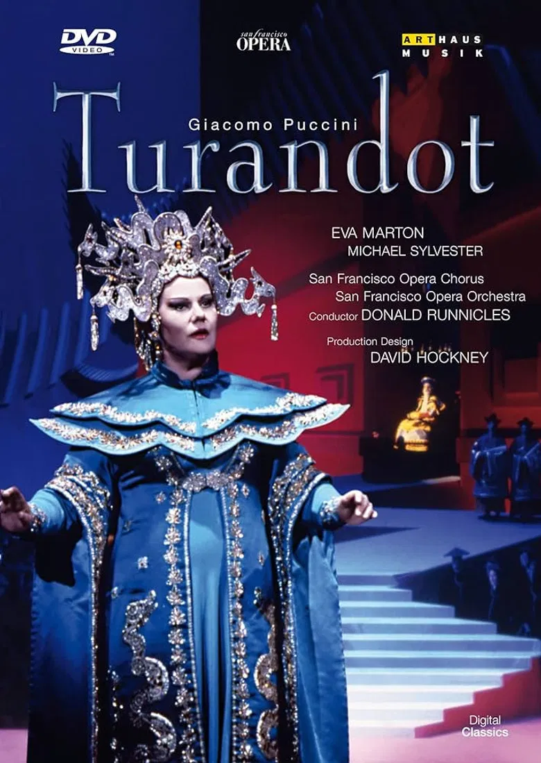 Puccini: Turandot (San Francisco Opera) poster background