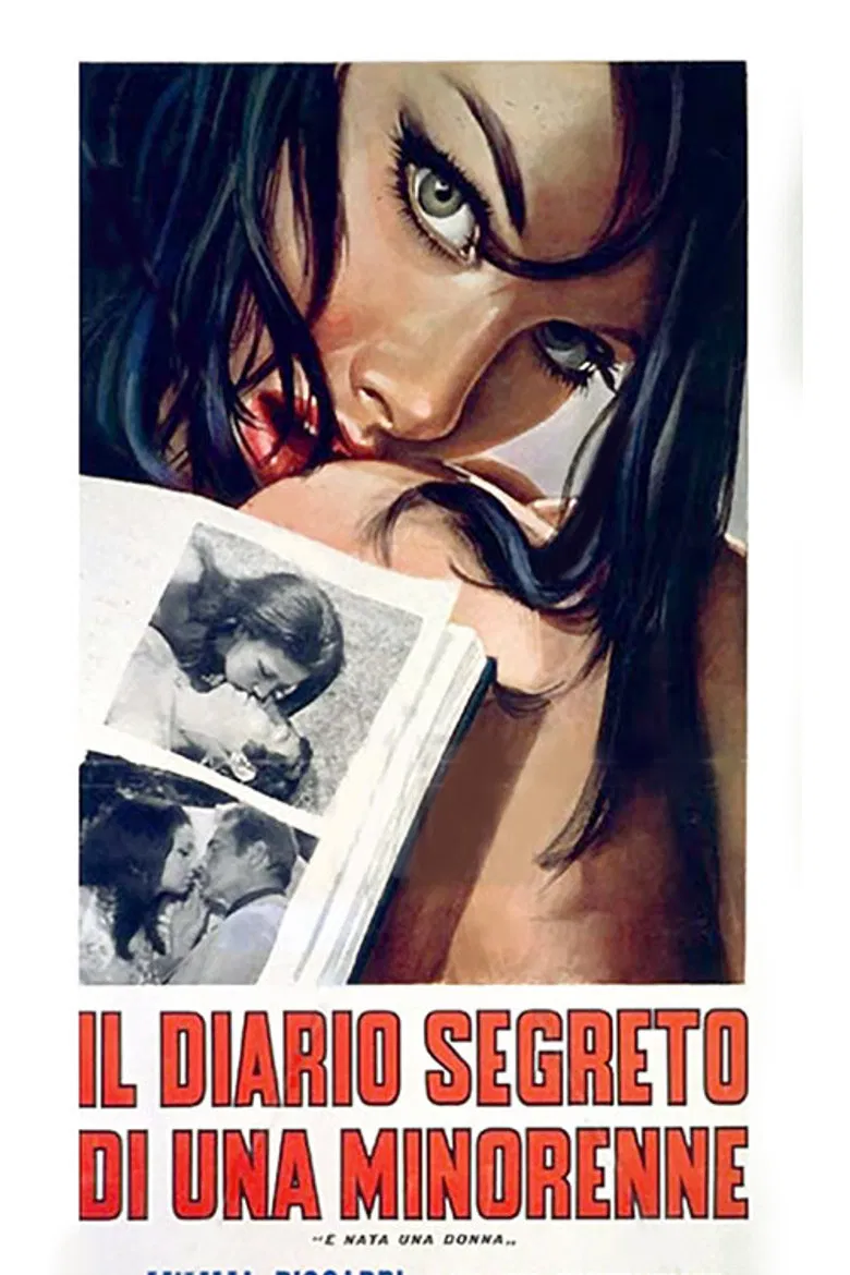 Il diario segreto di una minorenne poster background