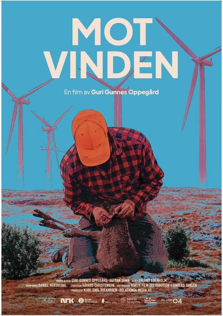 Mot vinden poster background