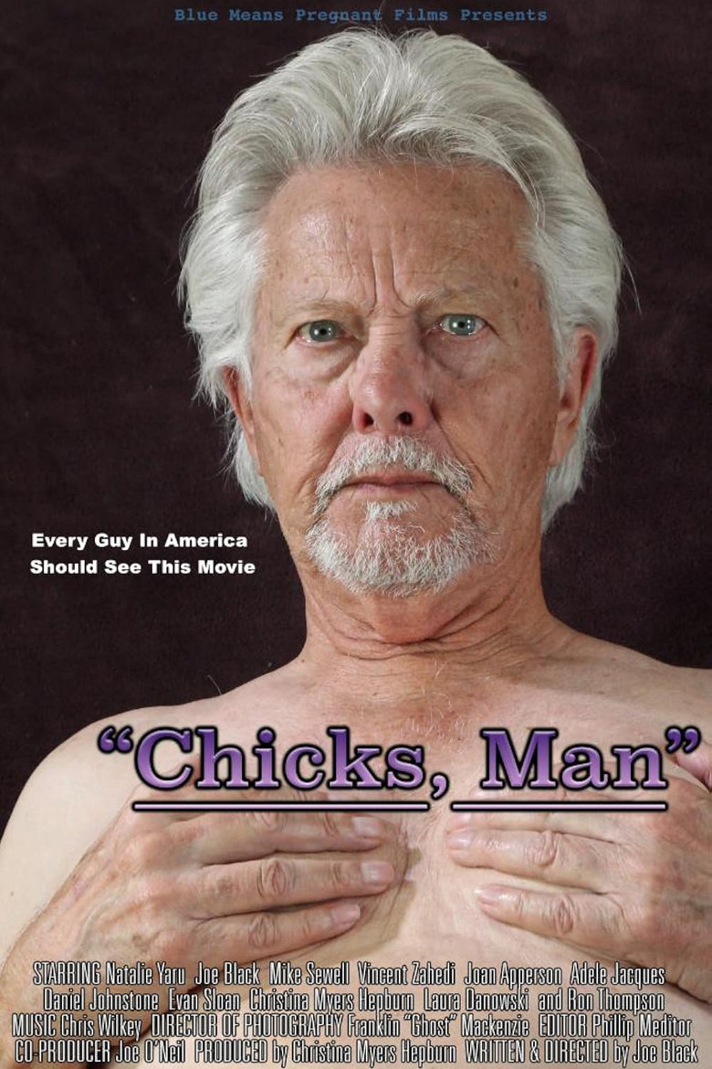 “Chicks, Man” poster background