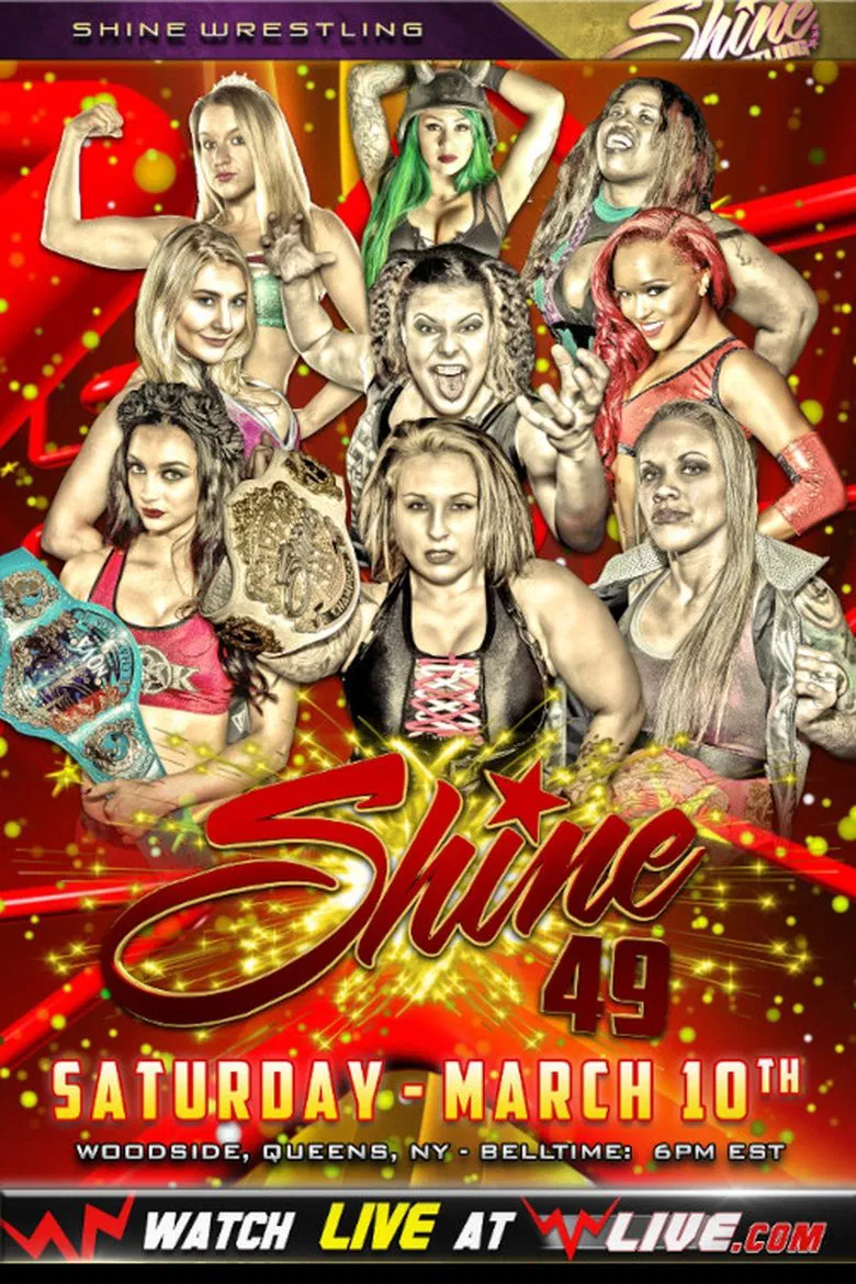 SHINE 49 poster background