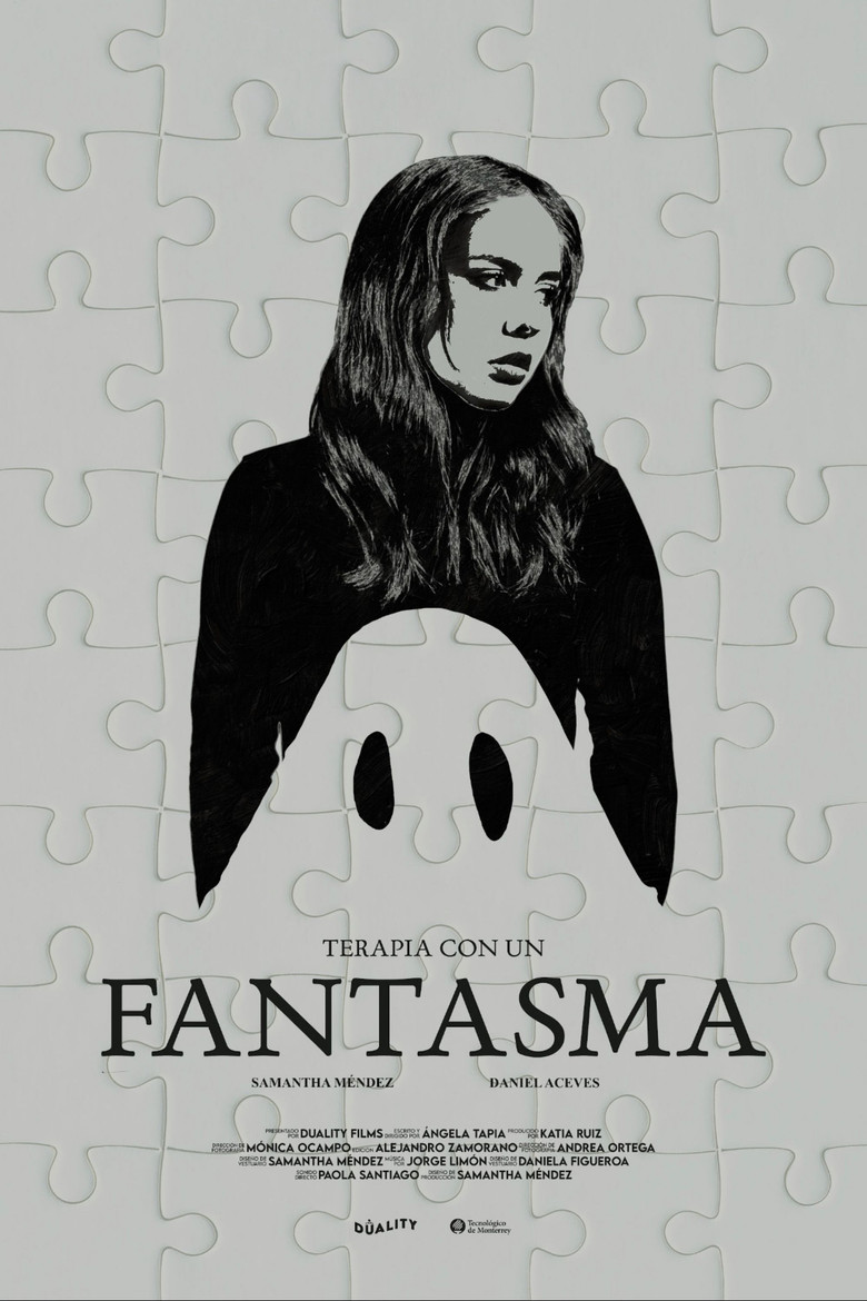 Therapy with a Ghost poster background