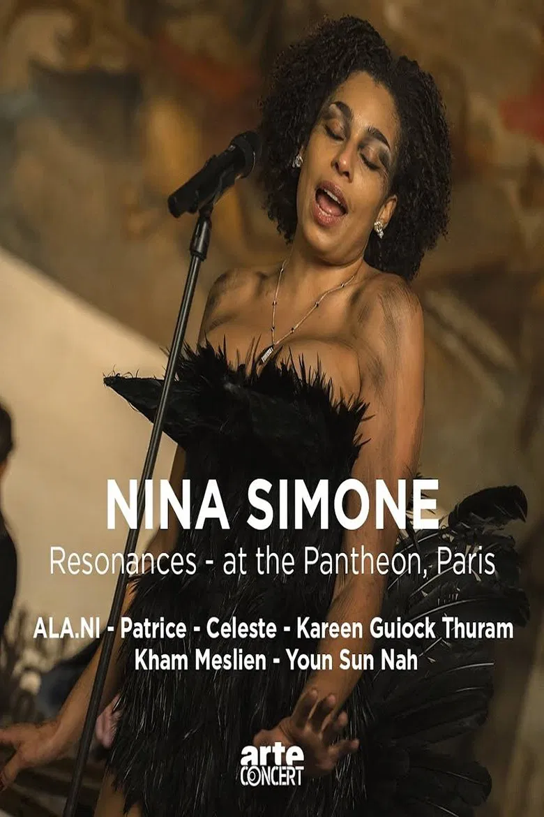 Nina Simone Resonances at the Paris Pantheon poster background