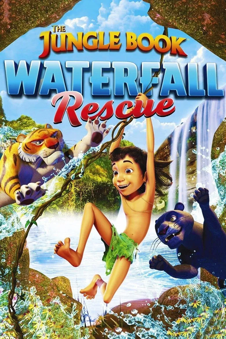 The Jungle Book: Waterfall Rescue poster background
