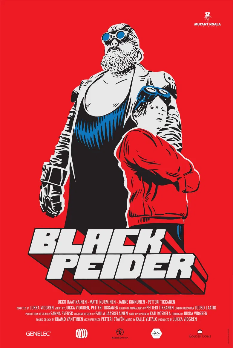 Black Peider poster background